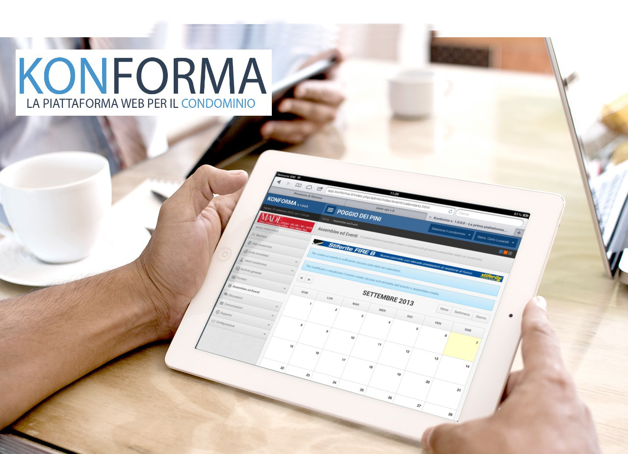 KONFORMA. La piattaforma software e hardware per la casa e il condominio.