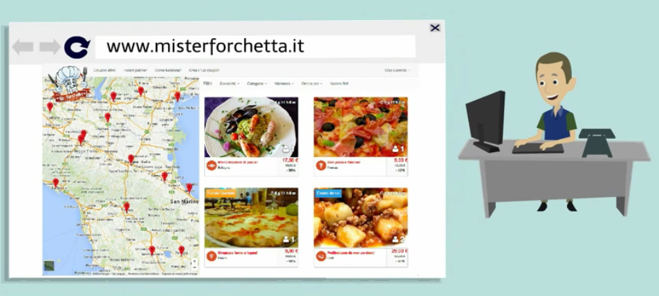 MISTER FORCHETTA. Menù speciali da acquistare e consumare